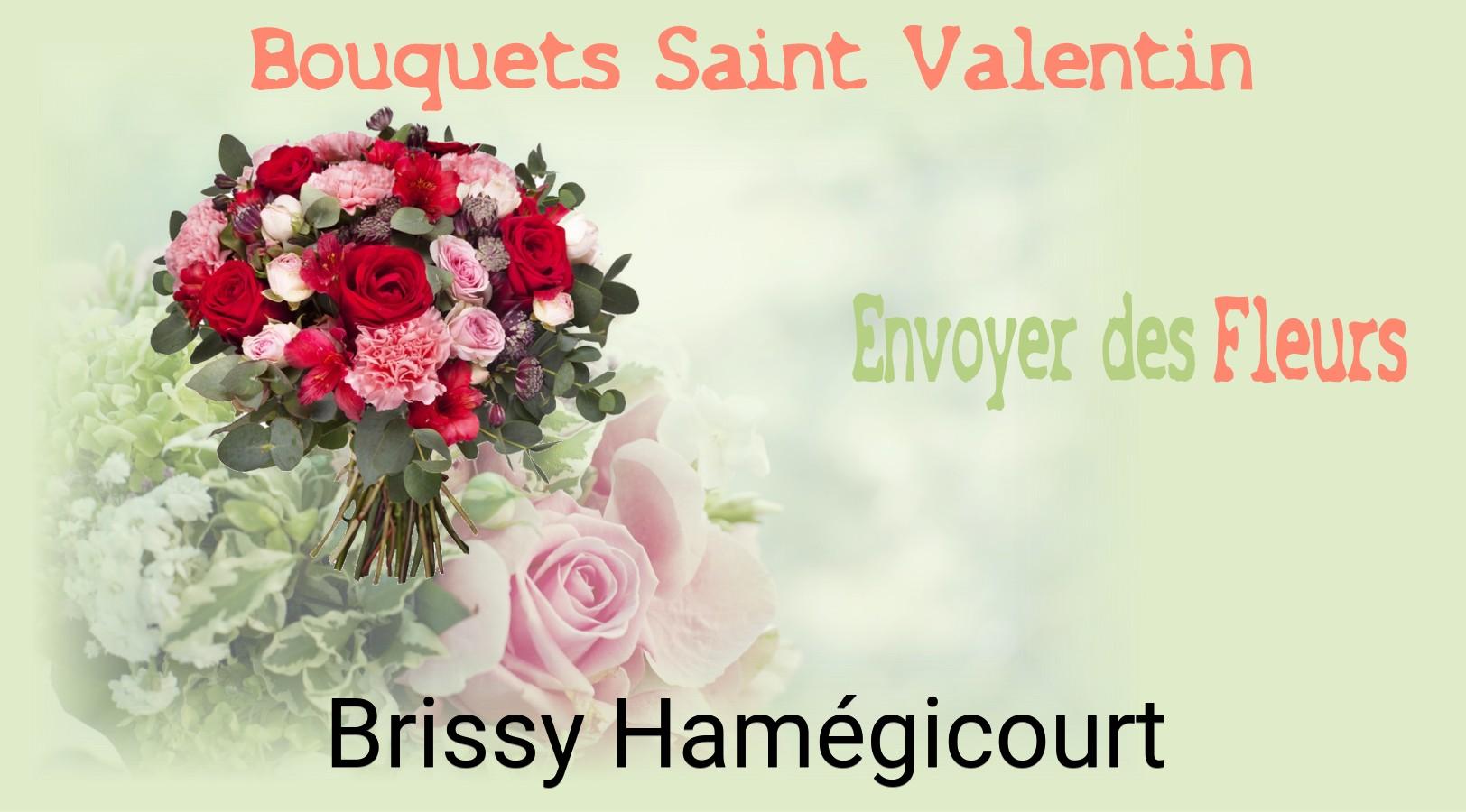 Roses de Saint-Valentin livrées à Brissy-Hamégicourt
